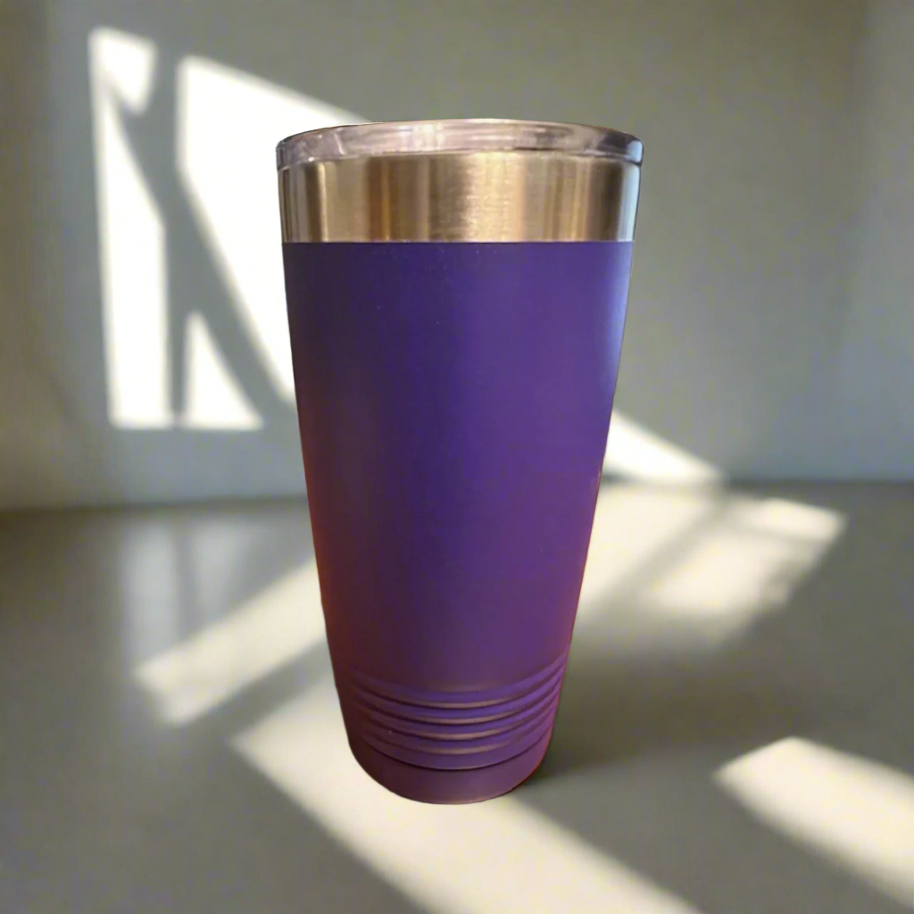 20oz Purple Polar Camel