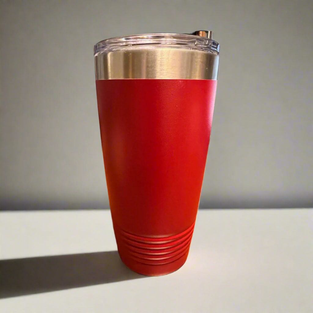 20oz Red Polar Camel