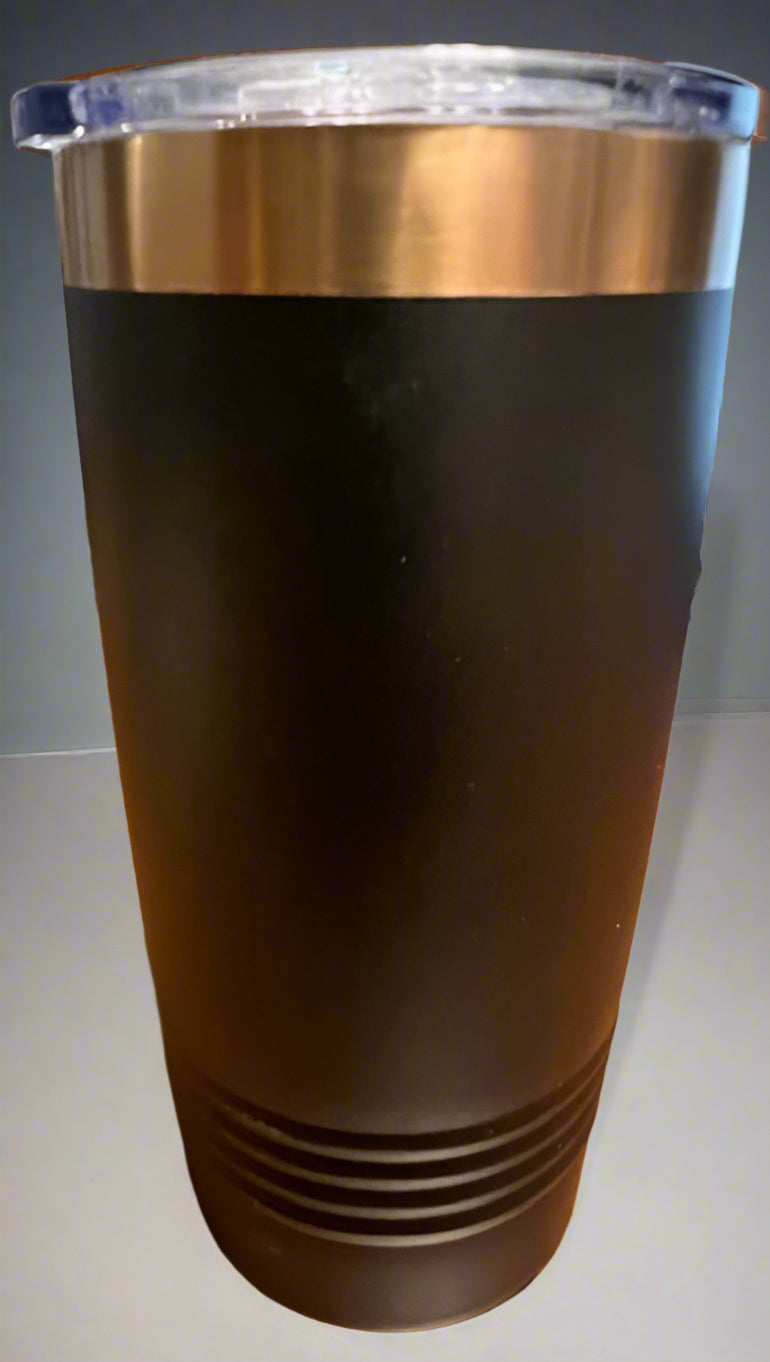 20oz Black w/ Rose Gold Polar Camel