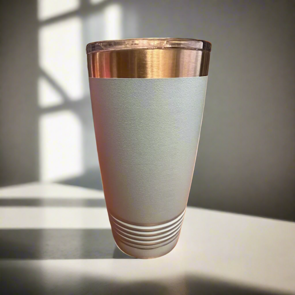 20oz Light Blue Polar Camel